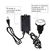 Garbage Disposal Air Switch Kit Dual Outlet Sink Top Waste Disposal Long Stainless Steel Brush Nickel On/Off Air Button Food and Waste Disposals Part by Etoolcity