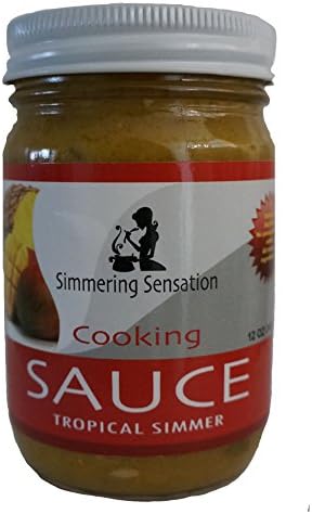 Tropical Cooking Sauce by Simmering Sensation 12 oz