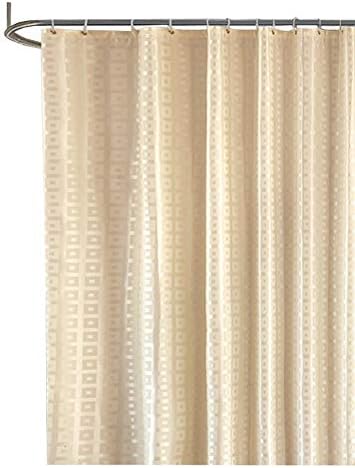 AYUE® Waterproof Polyester Fabric Shower Curtain,Midew Resistant Washable Bath Curtain For Bathroom With Anti Rust Grommets, Plastic Curtain Rings And Heavy Weighted Hem,180 * 220CM