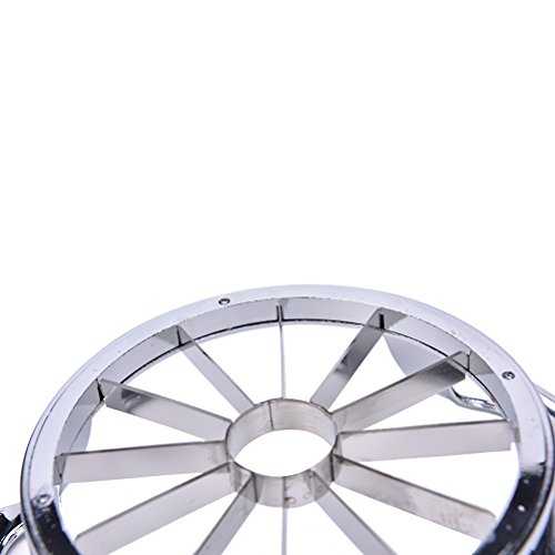 Supershopping Apple Slicer-Heavy Duty Commercial Apple Corer and Divider,Silver,Food Grade Stainless Steel