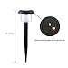 Maggift 6 Pack Solar Lights Outdoor Soalr Garden Lights Solar Pathway Lights for Lawn, Patio, Yard, Walkway