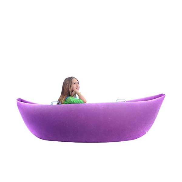 Cozy-Canoe-for-Sensory-Diet–Vinyl-Inflatable-Max-Height-5Ft-3In–70-Inches-by-315-Inches-by-19-Inches-Purple
