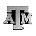 FANMATS 14896 Texas A&M Aggies 3D Chrome Metal Auto Emblem