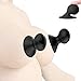 IMISO Female Nipple Sucker Silicone Women's Breast Pump Couple Funny Nipples Massage for Women Wife (Black)