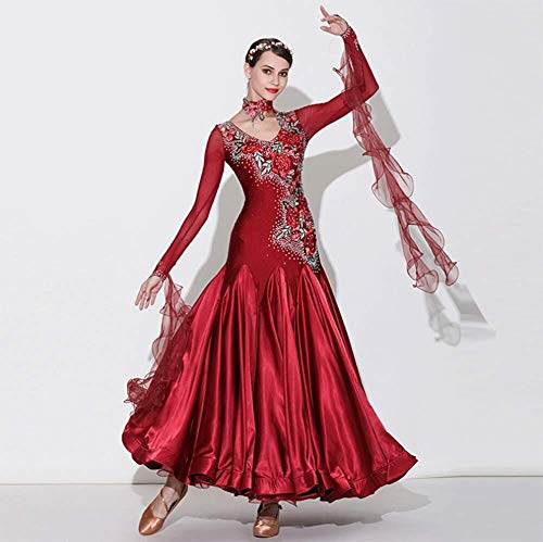 TFF-Prestazioni-Waltz-Standard-Abiti-da-Ballo-di-Ballo-Vestito-da-Banchetto-delle-Donne-Anziano-Vestito-da-Ballo-Moderna-di-Diamanti-Austriaco-Costumi-di-Ballo-di-Danza