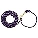 Weaver Leather Livestock Adjustable Poly Neck Rope, Purple Jazz/Black