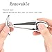 Penis Shape Metal-plated Butt/Anal Plug for Sex Games Updated Fetish Butt Anal Sex Toys, Bestimulus Stainless Steel Anal Butt Plugs Personal Massager for Sex Games (1 Pkg/3 Plugs) …