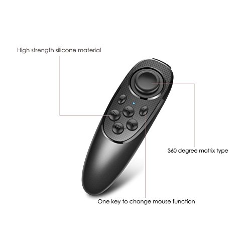 Remote Control For Android Smartphone & Tablet Gamepad Bluetooth Wireless Controller for 3D VR Virtual Reality Glasses , Samsung Galaxy S7 S6 Edge S6 S5 S4 Note 5 4 3 & MORE + CB Stylus Pen