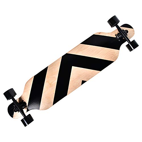 1 BAIJIAWEI+Drop+Through+Longboard+Skateboard