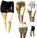 1826 Jeans Women's Premium Plus Size Twill Short Solid Colors Stretch PS-7380