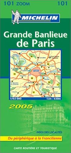 Download Carte routière : Grande banlieue de Paris (du périphérique à la Francilienne) PDF