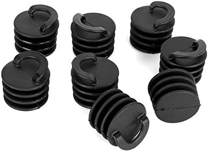 Tearcam 31 MM Kayak Boat Scupper Stoppers Universal Marine Canoe Plugs (8 Pack)
