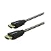 GE 4K HDMI Cable, 6 ft. HDMI 2.0 High Speed 18 Gbps with Ethernet, 4K 60Hz, 1440p 1080p 120Hz, HDR, for HDTV, Streaming, Blu-ray, Gaming, PS4 Pro PS5 Xbox, 33522