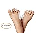 Best Tailor’s Bunion Foot Pain Relief Pad Set - 8 Soft Silicone Gel Bunionette Toe Pads for Women and Men. Tailor Bunions Toes Cushion Corrector and Protectors for Tailors, Calluses, Blisters, Corns