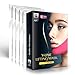 H-Art Chin Up Patch, V line, Double Chin Reducer, Face Lift, Contour Lifting Firming Moisturizing Mask, All Night, Silicone V-Line Lifting Patches - 5 Strips