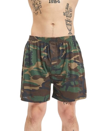 Boxer Shorts, Color: woodland, Size: M