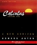 Calculus: A New Horizon, Vol. 1 (6th Edition)