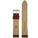 Tech Swiss Extra Long Watch Band Genuine Leather Calfskin Light Brown 22 millimeters