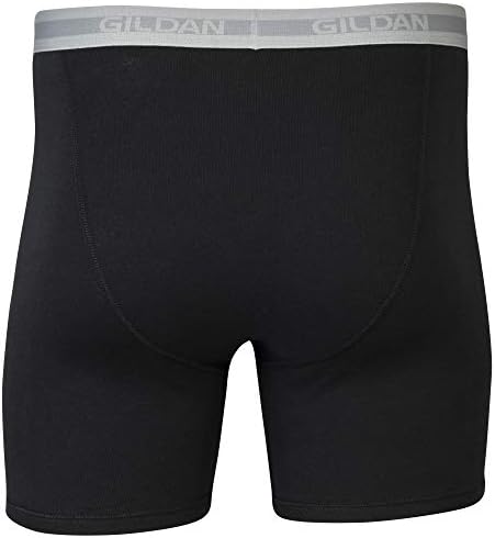 . Calzoncillos Tipo bóxer de Pierna Regular para Hombre - Negro - Medium