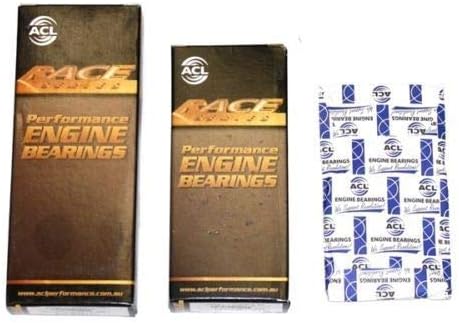 ACL Standard Size Main & Rod Bearing & Thrustwasher Set Compatible with 4G91/4G92/4G93/4G93-T 1.5L/1.6L/1.8L Inline 4