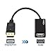 avedio links DisplayPort to HDMI Adapter, Gold-Plated DP to HDMI Converter Cable Cord (Male to Female)