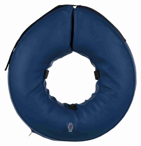 TRIXIE protective collar, inflatable, M-L, blue