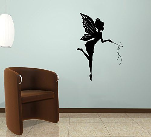 Amazon Com Fairy Vinyl Sticker Pixie Art Decal Girl S Room