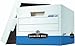 Bankers Box PRESTO Heavy-Duty Storage Boxes with Ergonomic Handles, Instant Assembly, Lift-Off Lid, Letter/Legal, Case of 12 (0063601)