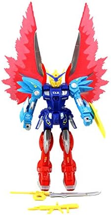 World King Toys Astro Space Warrior Toy Robot Figure with Wings Model