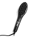 Vanity Planet Flow Ceramic Straightening Brush - Anti Static Bristles, Advanced Ionic Technology