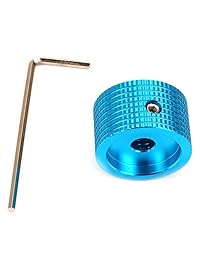 FYSETC   Tapa de botón giratoria para pantalla táctil de impresora 3D, de aluminio, para 12864 2004 LCD Lerdge, Creality CR 10 10s Ender 3 Serial, Wanhao Duplicator i3 Maker Select V2 Reprap