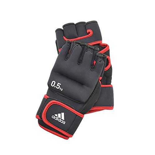 adidas ADWT Guantes Lastrados Negro Única