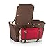 Picnic Time Pioneer Original Design Picnic Basket with Deluxe Service for Two, Moka Collection