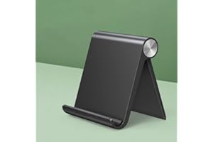 Tablet Stand Holder, Adjustable Foldable Cell Phone Stand Compatible for Most iPad and Smartphones Home Office Accessorie