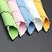Luvay 5pcs Microfiber Polishing Cleaning Cloth with Case (EVA Box) for Musical Instrument Guitar, Piano, Violin, Sax, Clarinet, Flute Universal