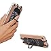 TFY Security Hand Strap with 360°Rotation Metal Ring Finger-Grip Holder & Stand for iPhone 17 Pro Max/Air / 17/16 / 15 Plus / 14 Pro / 13/12 / 11 / SE/Xs Max, Galaxy S24 / S23 / A55 and More