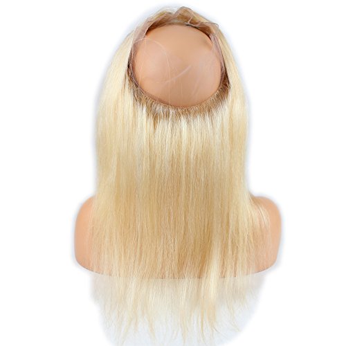Dreambeauty-360-Lace-Frontal-Blonde-613-Silk-Straight-Brazilian-Virgin-Remy-Human-Hair-Lace-Band-Frontal-Closure-Natural-Hairline-Bleached-Knots-with-Baby-Hair-for-Black-Women-18-inch
