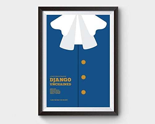 MugKD LLC Django Unchained Movie Poster Gifts for Lovers Poster [No Framed] Poster Home Art Wall Posters (24x36)