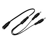 Lightkiwi M7380 6 inch Interconnect Splitter Cable for Modular LED Under Cabinet Lighting (Black)