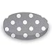 SheetWorld Round Crib Sheets - Polka Dots Grey - Made In USA, 42 x 42