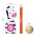 USA Toyz Kids Bowling Set Wooden Toys - Bowling Set for Kids with 6 Wood Animal Bowling Pins and Mini Wood Bowling Ball