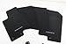 HYUNDAI Genuine Accessories 3QF14-AC200RY Black Front and Rear Carpet Floor Mat Sonata Sonata Hybrid