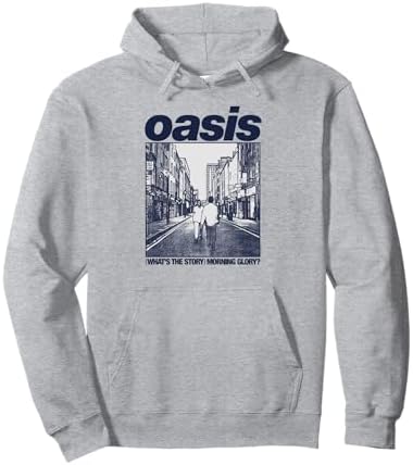 Amazon.com: Oasis Amazon Exclusive WTSMG In Grey Pullover Hoodie