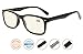 Reduce Eyestrain,Anti Blue Rays,Spring Hinges Unisex Computer Reading Glasses