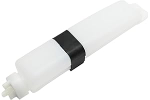 Zreneyfex Robust Radiator Overflow Tank, White Coolant Reservoir, Anti Freeze Cooling Water Tank, Replacement for Jinling ATV