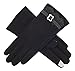 IL Caldo Women's Stylish Lace Touch Screen Gloves Lined Thick Warm Winter Gloves,Black