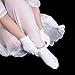 Hotop 2 Pairs Moisturizing Socks Foot Spa Socks Moisture Enhancing Socks Cosmetic Socks for Dry Hard Cracked Skin, White