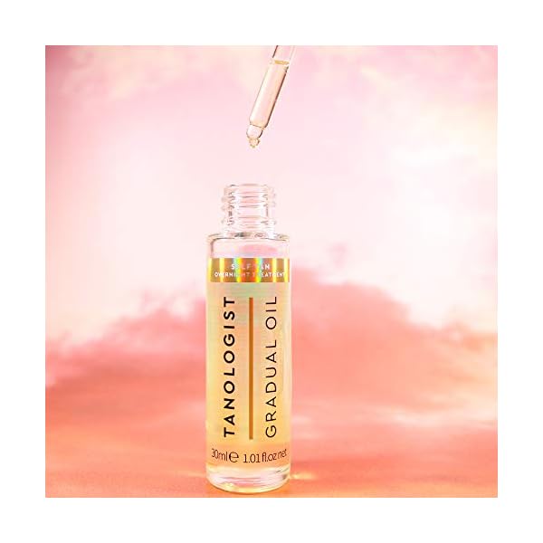 Tanologist Self Tan Overnight Oil Drops, Dark (30 ml) Self Tanning Oil for Sensitive Skin, Dermatologist Approved, Clean…