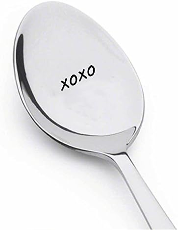 Xoxo Spoon - Coffee Spoon OR tea spoon - Engraved Flatware Spoon - Spoon Gift#SP_080