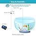 NEPTONION air Stone Disc Aquarium Fish Tank Bubbler with Control Valve Oxygen Diffuser for Hydroponics (Air Pump and Pipe not Included)
